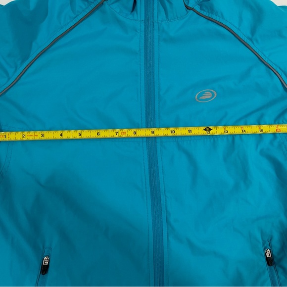 Performance Bicycle women’s wind jacket, aqua, size S - Picture 7 of 8